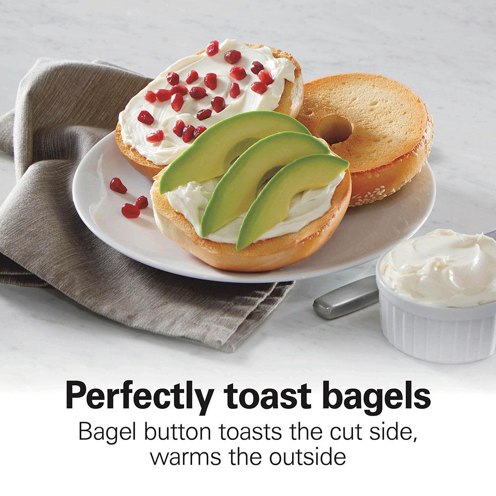 Hamilton Beach Sleek Stainless Steel 2 Slice Toaster