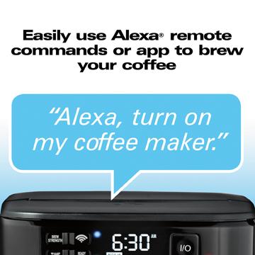 Hamilton Beach Smart 12 Cup Coffee Maker - Works With Alexa®