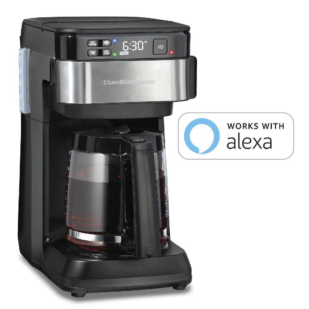 hamilton beach Smart 12 Cup Coffee Maker - Works with Alexa®