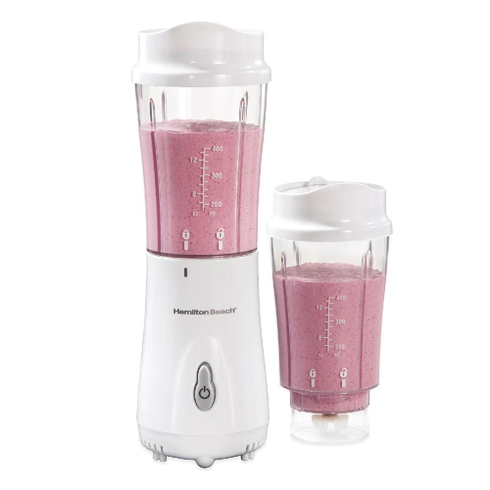 hamilton beach Smoothie Blender with 2 Travel Jars and 2 Lids