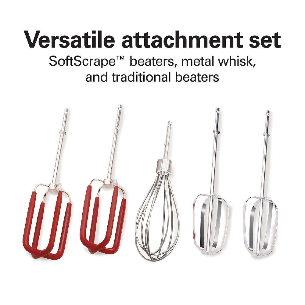 Hamilton Beach SoftScrape™ 6 Speed Hand Mixer With Case