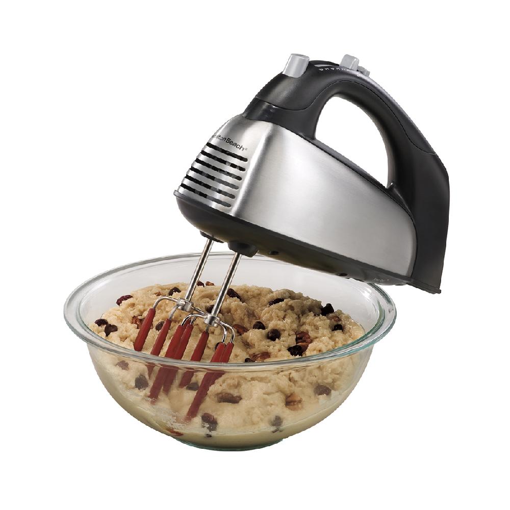 hamilton beach SoftScrape™ 6 Speed Hand Mixer with Case