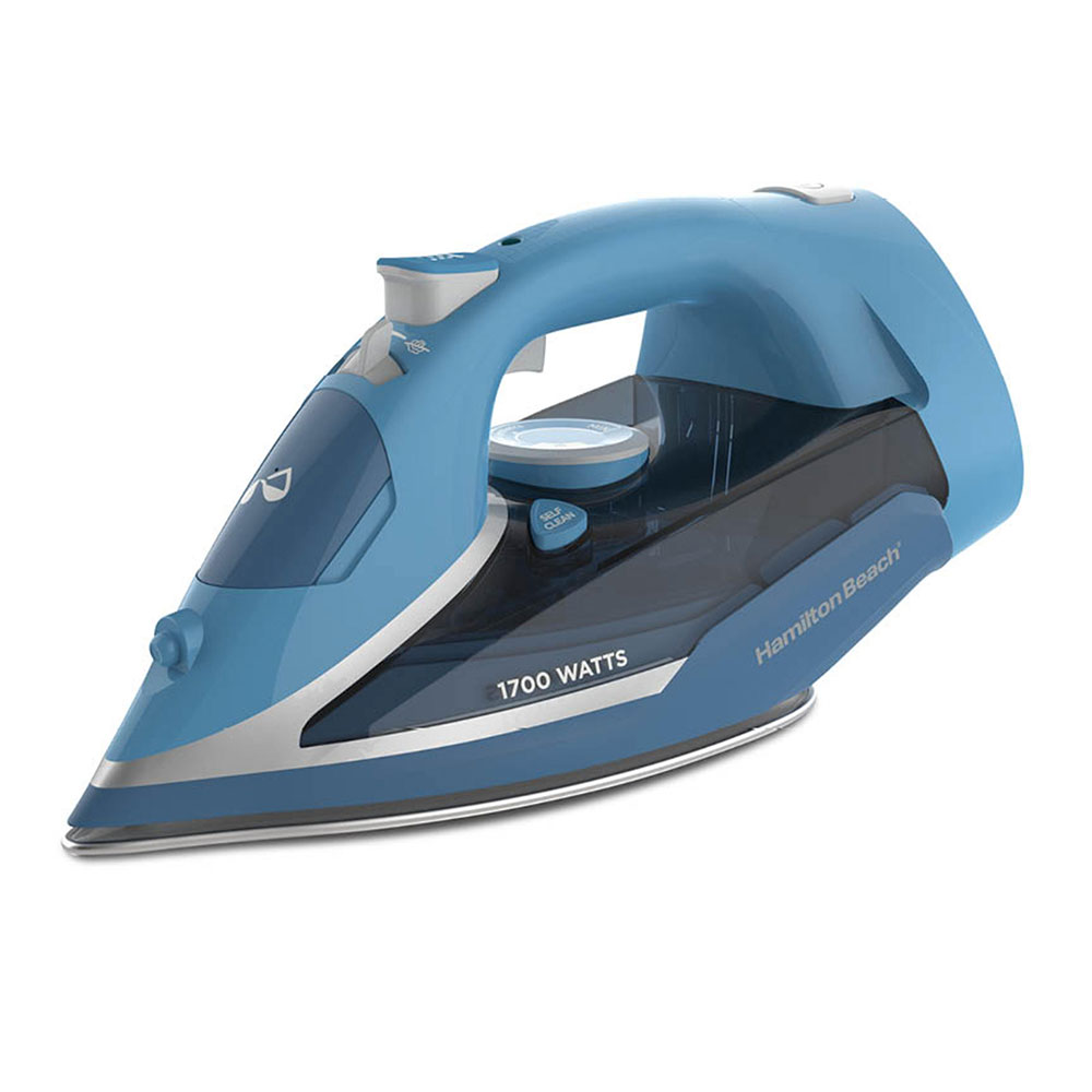 hamilton beach Steam Iron with Retractable Cord Blue