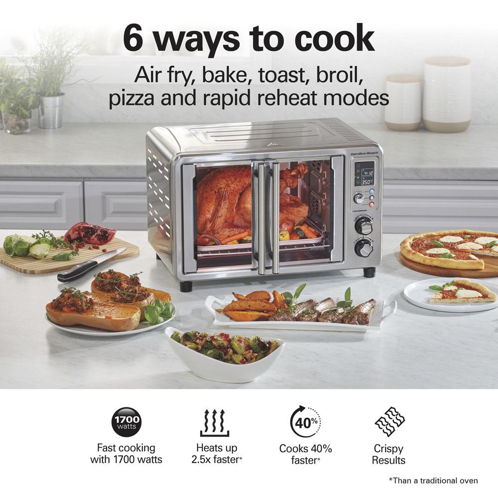 Hamilton Beach Sure-Crisp® 6-in-1 XL Digital Air Fryer Oven