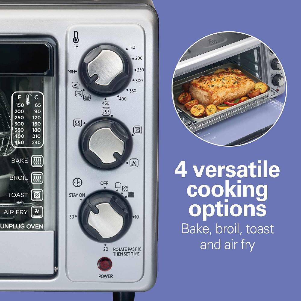 Hamilton Beach Sure-Crisp® Air Fryer 6 Slice Toaster Oven