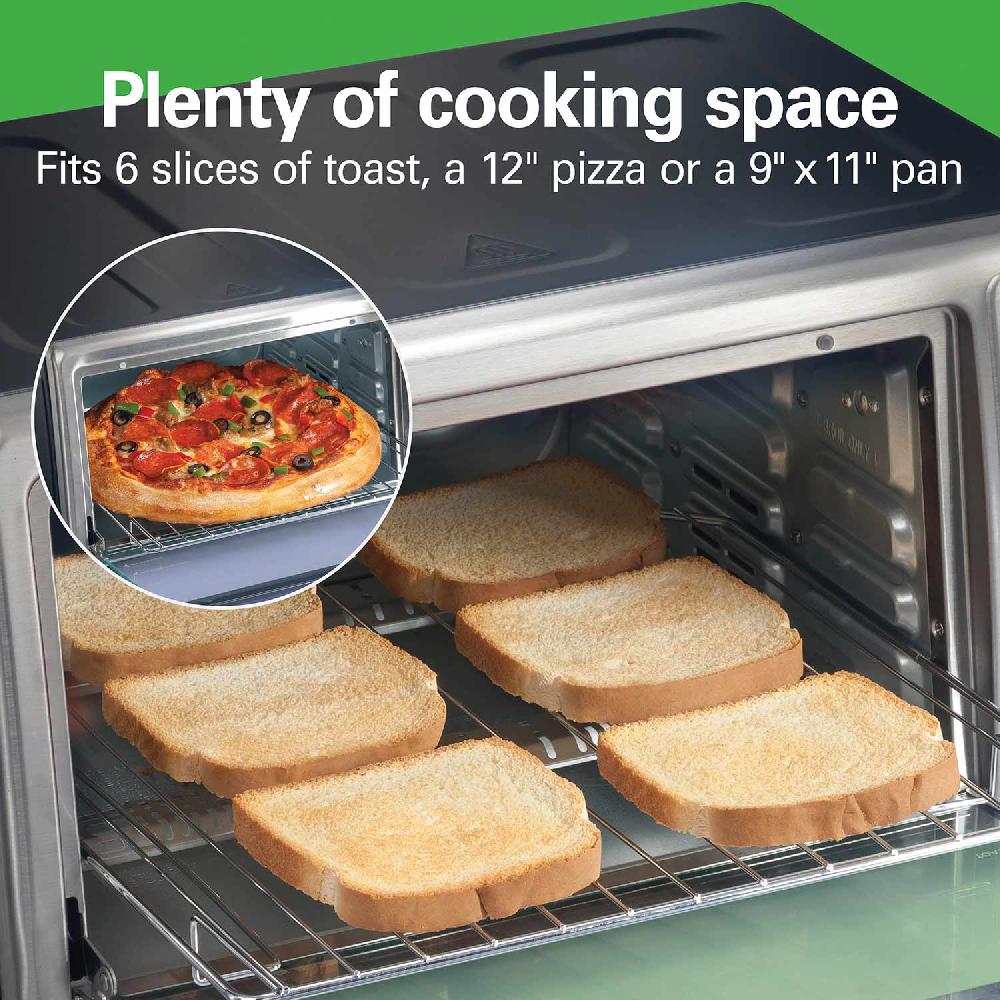 Hamilton Beach Sure-Crisp® Air Fryer Countertop Toaster Oven Stainless Steel