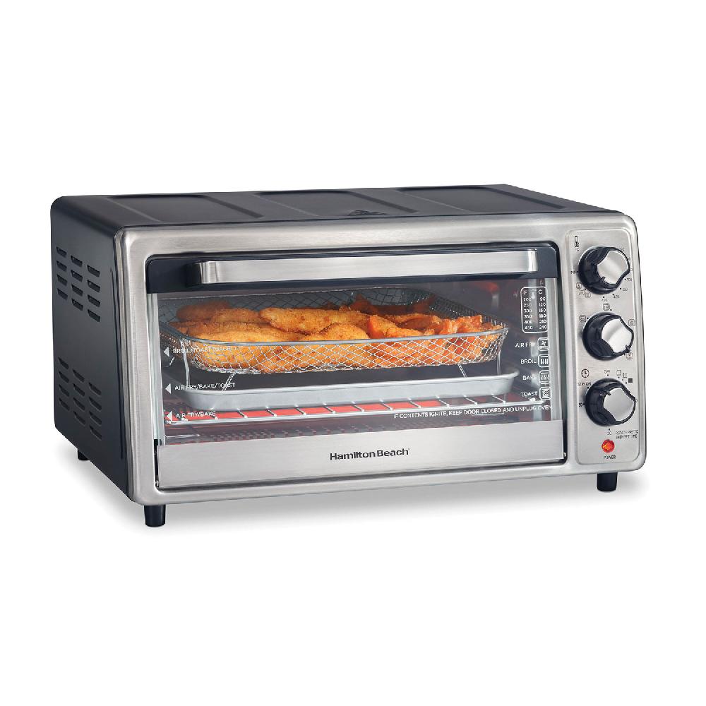 hamilton beach Sure-Crisp® Air Fryer Countertop Toaster Oven Stainless Steel