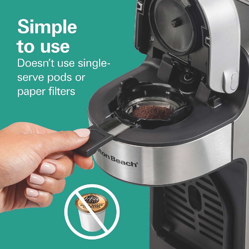 Hamilton Beach The Scoop® Single-Serve Coffee Maker With Removable Reservoir