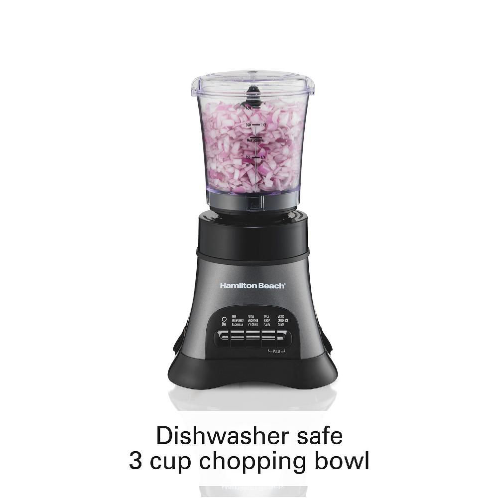 Hamilton Beach Wave Crusher® Multi-Function Blender/Chopper With 40oz Glass Jar