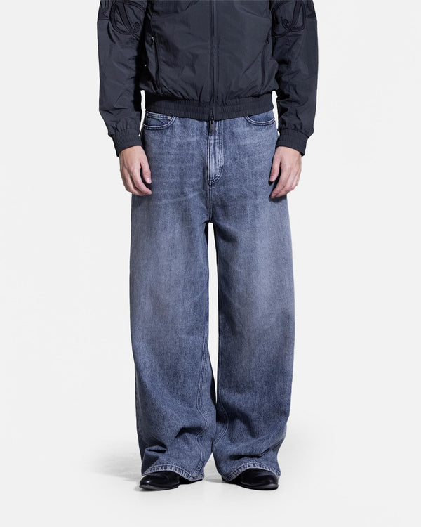 han kjobenhavn Baggy Denim Jeans - Dirty Blue