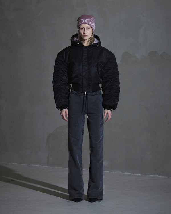 han kjobenhavn Bomber Jacket - Black/Dusty Purple