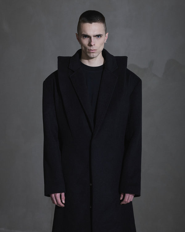 Han Kjobenhavn Collared Coat - Black