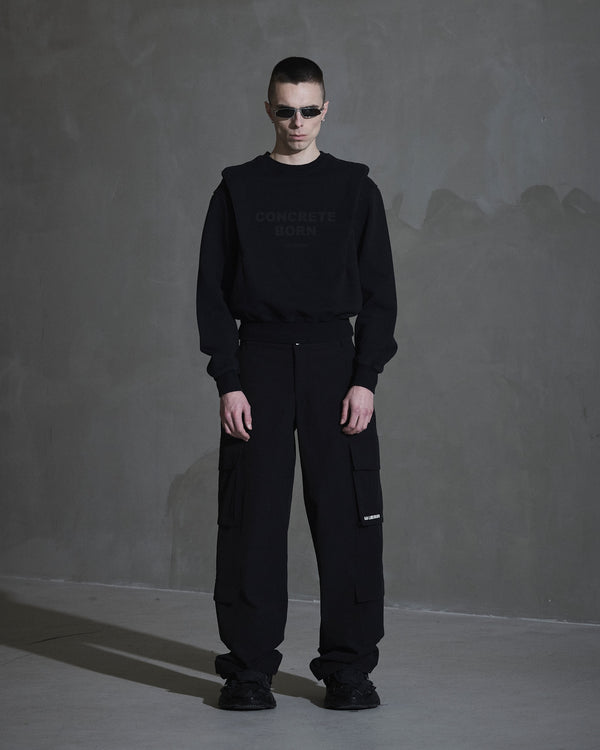 han kjobenhavn Collared crewneck - Black