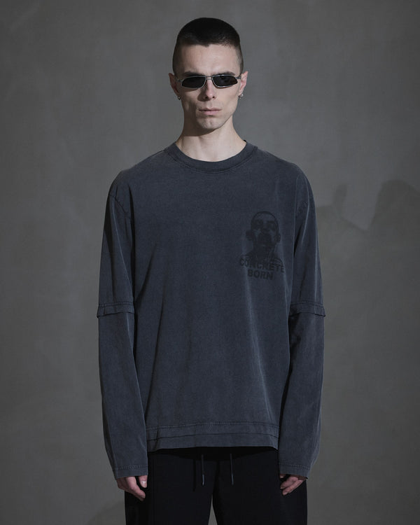 Han Kjobenhavn Concrete Boy Long Sleeve - Dark Grey