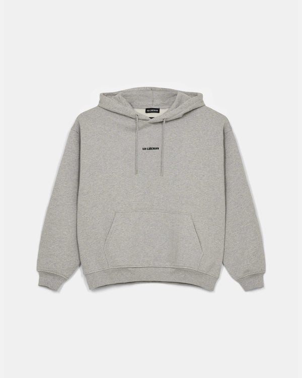 han kjobenhavn Daily Oversized Hoodie - Grey Melange