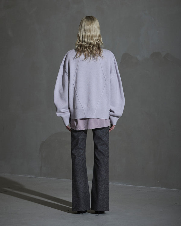 Han Kjobenhavn Diamond Knit - Dusty Purple