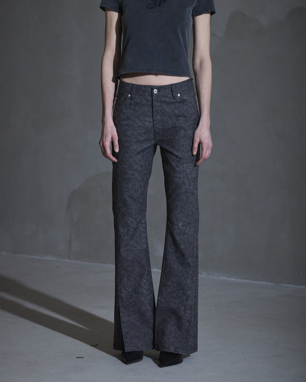Han Kjobenhavn Faux Suede Trousers - Dark Grey