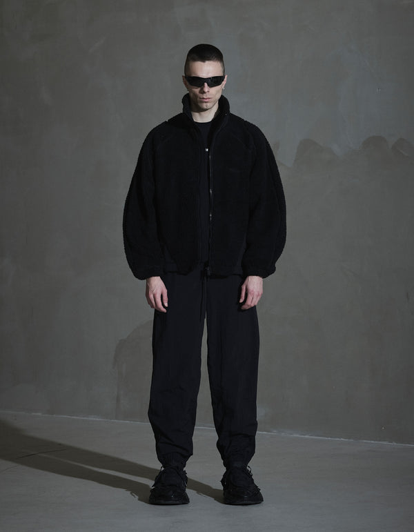 han kjobenhavn Fleece Jacket - Anthracite Black
