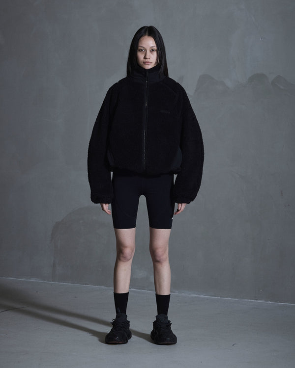 han kjobenhavn Fleece Jacket - Anthracite Black