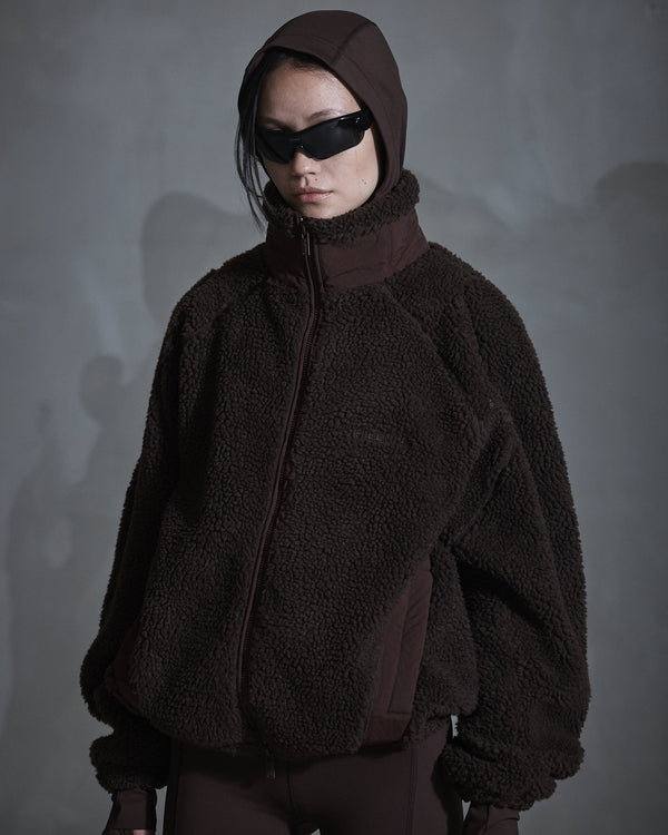 Han Kjobenhavn Fleece Jacket - Coffe Brown