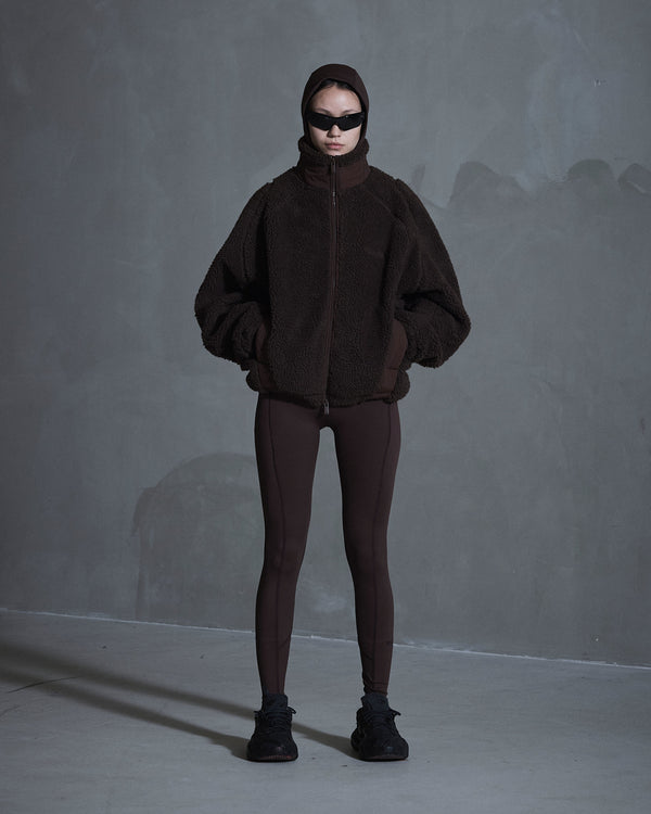 han kjobenhavn Fleece Jacket - Coffe Brown