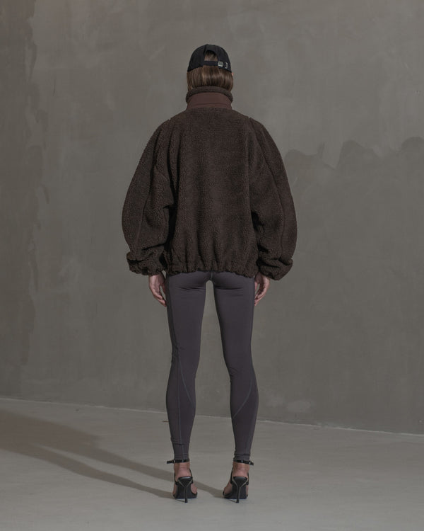 Han Kjobenhavn Fleece Jacket - Dark Brown