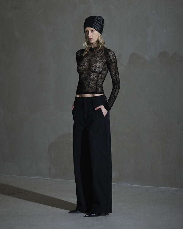 Han Kjobenhavn Floral Lace Top - Black