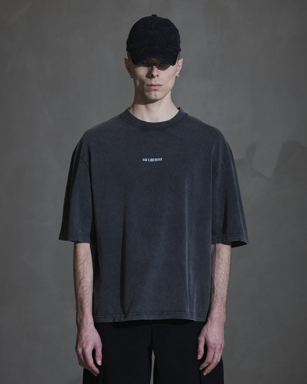 Han Kjobenhavn Graphic Oversized Tee - Dark Grey