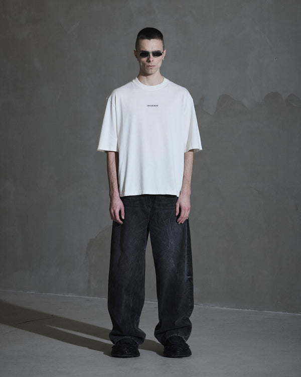 han kjobenhavn Graphic Oversized Tee - Off White