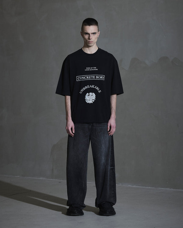 han kjobenhavn Kingdom Oversized Tee - Black
