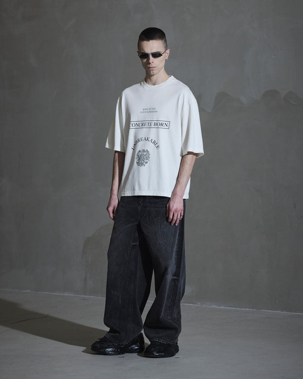 han kjobenhavn Kingdom Oversized Tee - Off White