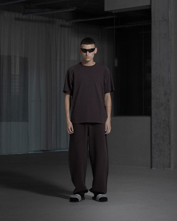 han kjobenhavn Raglan Tee - Dark Brown