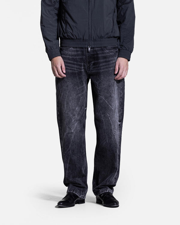 han kjobenhavn Relaxed Denim Jeans - Black Vein