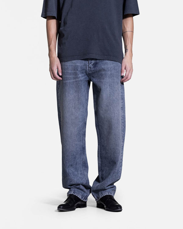 han kjobenhavn Relaxed Denim Jeans - Dirty Blue