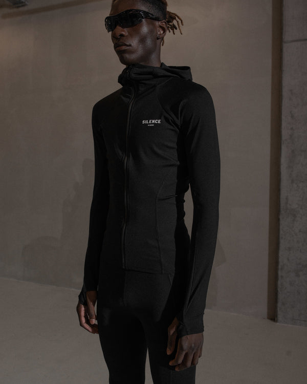 Han Kjobenhavn Technical Hoodie - Anthracite Black