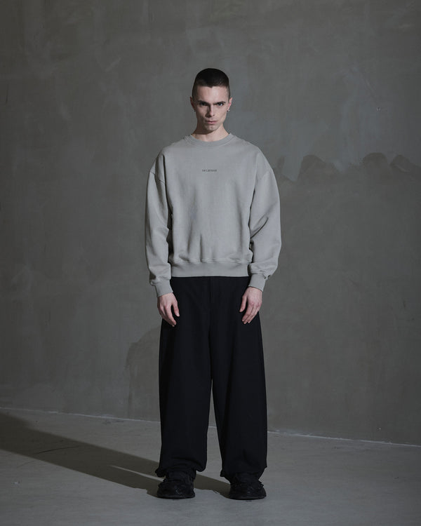 han kjobenhavn Kingdom Oversized Crewneck - Rock Grey