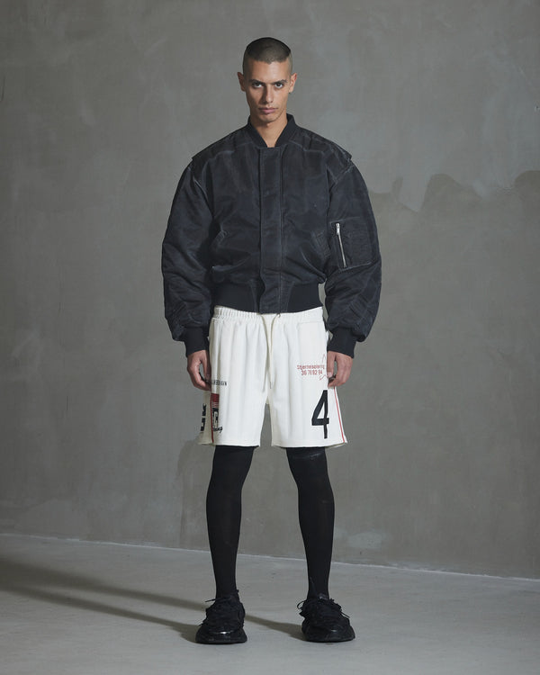 han kjobenhavn Sponsored Football Jersey Shorts - Off White