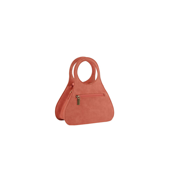 Handbag Republic Attched Ring Handle Mini Tote Peach