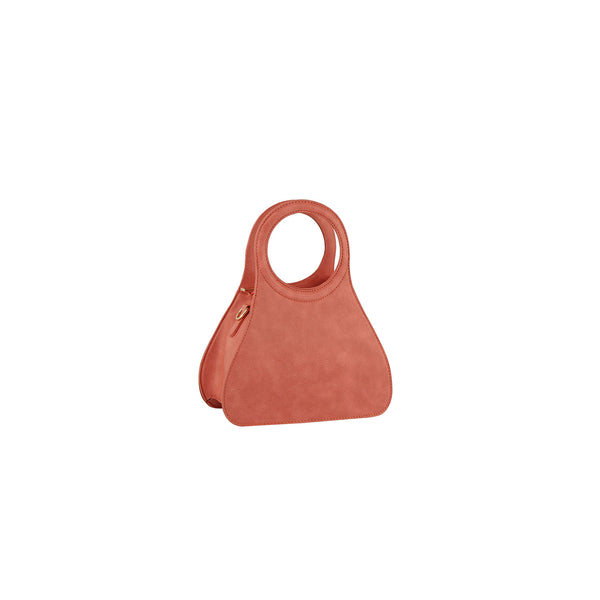 handbag republic Attched ring handle mini tote Peach