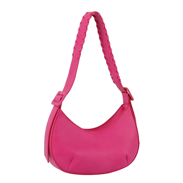 handbag republic Buckle strap shoulder bag hobo Fuchsia