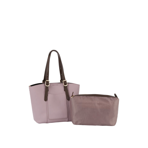 handbag republic Buckle top handle 2 in 1 satchel bag Lavender