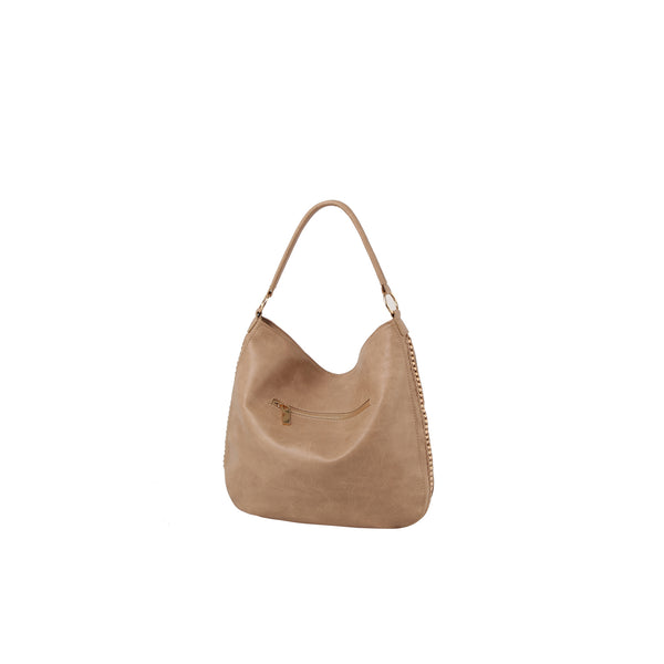 Handbag Republic Calin 2in1 Chain Top Handle Hobo Black