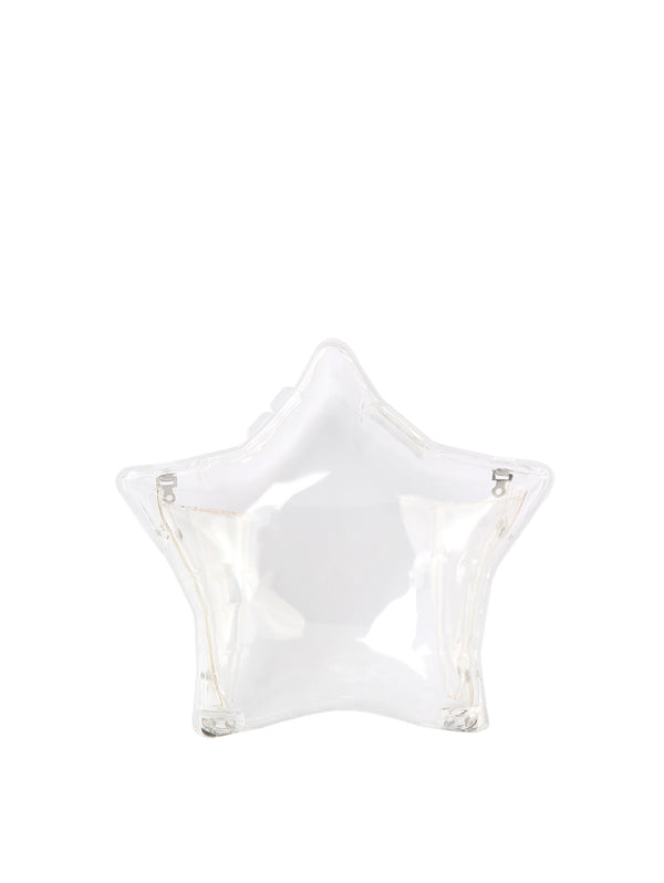 handbag republic Calin acrylic star shaped crossbody Clear