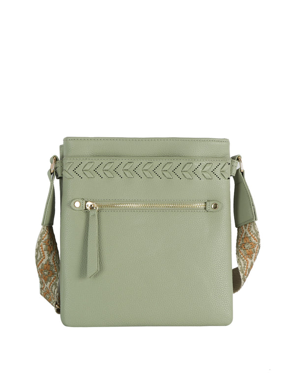 Handbag Republic Calin Guitar Strap Oversized Crossbody Black