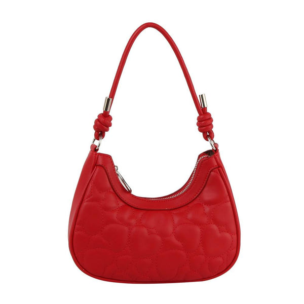 Handbag Republic Calin Knot Top Handle Heart Qulted Shoulder D.BL