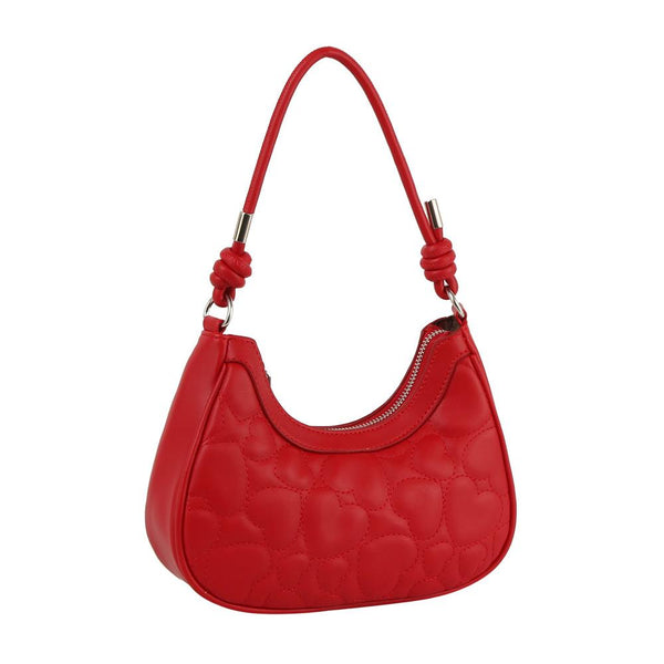 handbag republic Calin Knot Top Handle Heart Qulted Shoulder D.BL