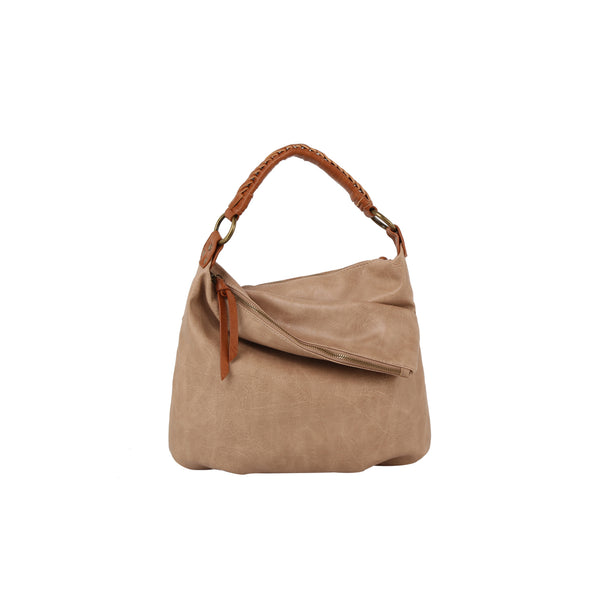 handbag republic Calin weaving top handle double entry hobo Black handbag republic Calin weaving top handle double entry hobo Black