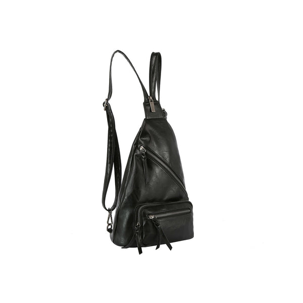 handbag republic Covertible zips sling and backpack Black