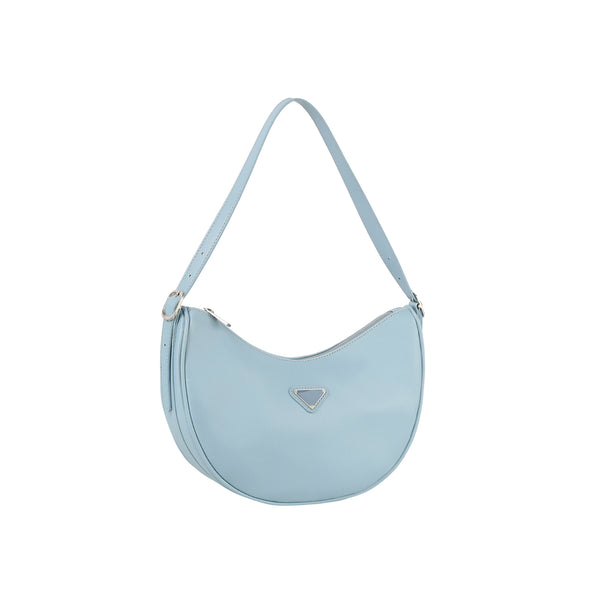 handbag republic Crescent baguette city shoulder bag Denim Blue