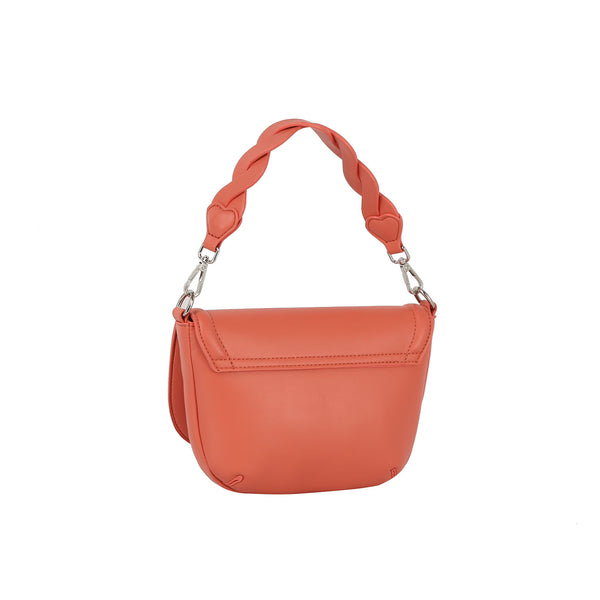 handbag republic ecostitch braided top handle fronflap crossbody Almond handbag republic ecostitch braided top handle fronflap crossbody Almond